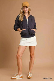 Zip-Up Fleece Hooded Jacket - Cozy and Stylish Comfort — view 5