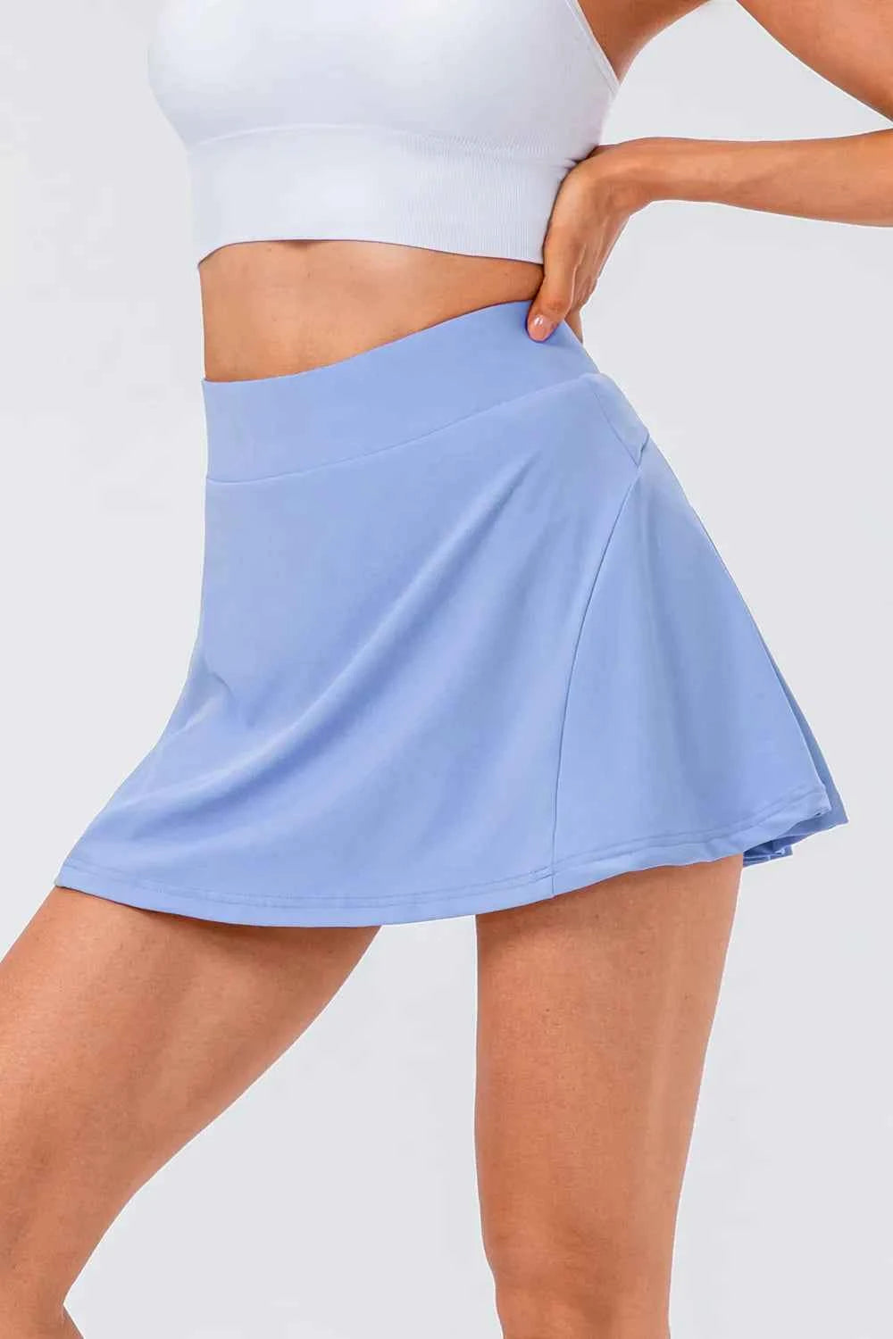 High Waist Pleated Active Skirt - Stylish Comfort for Every Move — view 30
