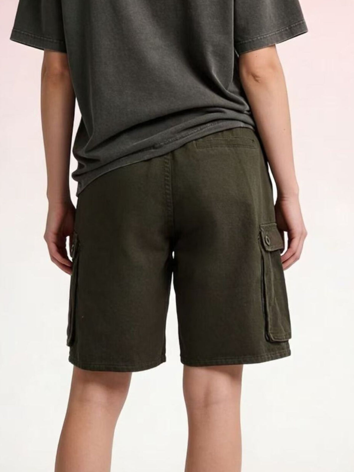 Cargo Shorts with Drawstring - Ultimate Comfort Meets Functionality — view 8