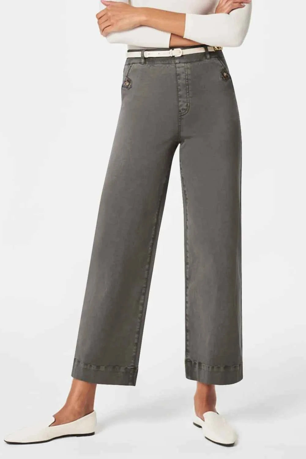 High Waist Jeans with Pockets - Effortless Style & Comfort