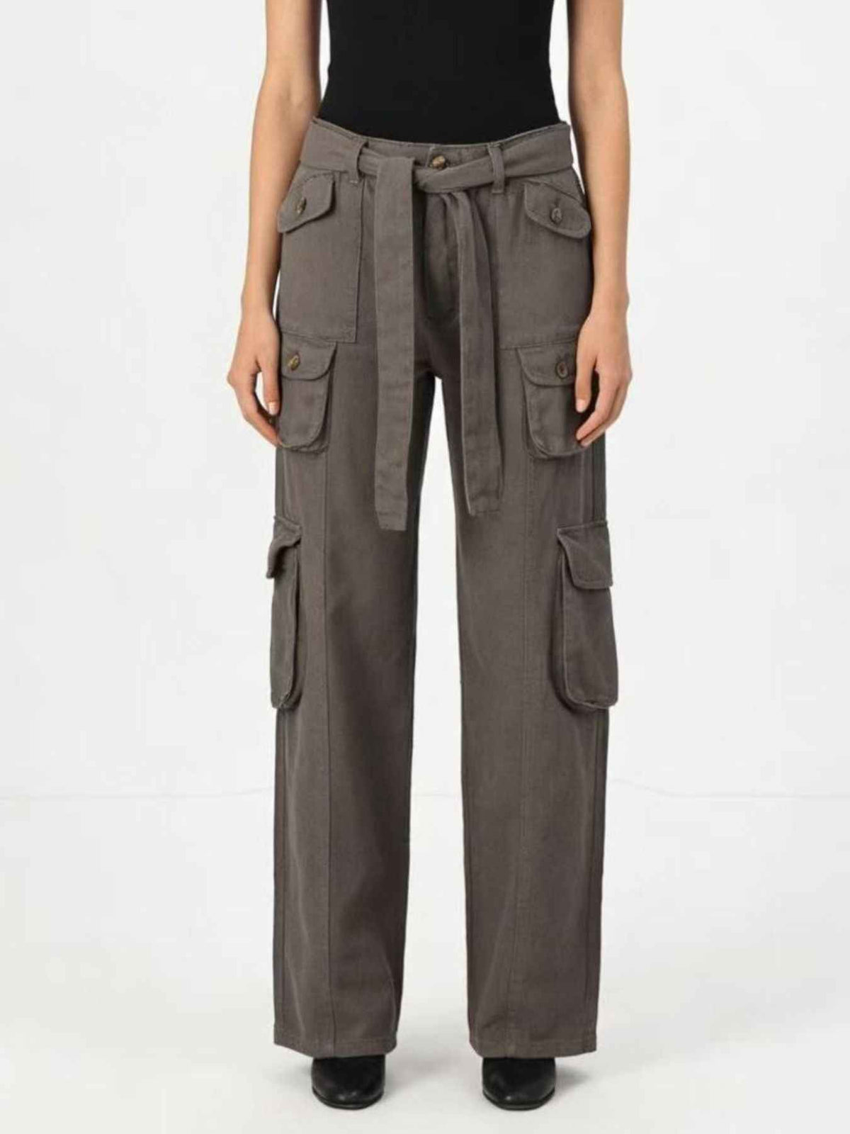 Wide Leg Cargo Jeans for Effortless Style and Comfort — view 2