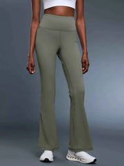 High-Waisted Flare Active Pants - Elevate Your Activewear Game — view 8