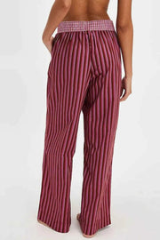 Striped Wide Leg Pants — view 3