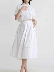 Chic Short Sleeve Set: Effortless Elegance for Every Occasion — view 2
