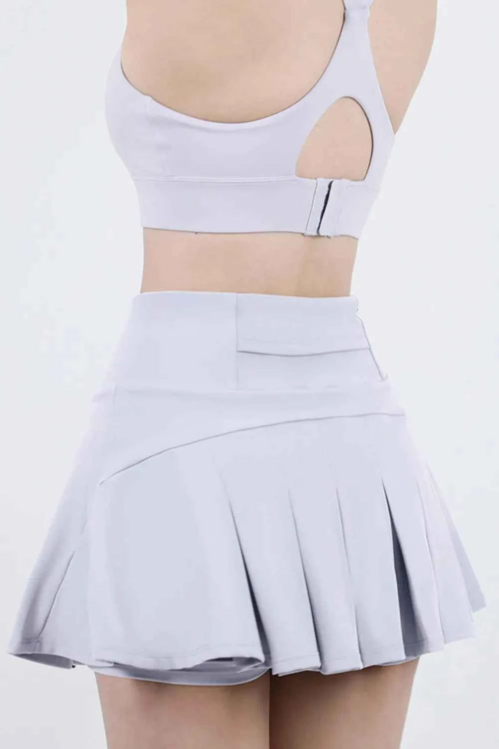 High Waist Pleated Active Skirt - Elevate Your Activewear Game — view 11