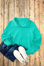 Half Zip Long Sleeve Sweatshirt — view 27