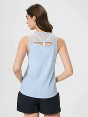 Cutout Back Round Neck Active Tank - Elevate Your Workout Wardrobe — view 13