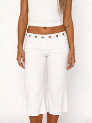 Mid Rise Capris Pants — view 16