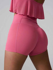 High Waist Active Shorts - Comfort Meets Performance — view 20