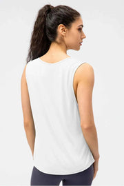 Cutout Reversible Active Tank: Versatile Comfort for Every Workout — view 10