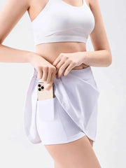 High Waist Active Skort with Pockets for Ultimate Comfort and Style — view 12