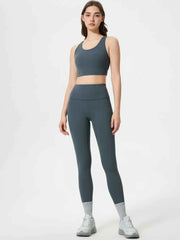 Wide Waistband Active Leggings for Ultimate Comfort & Performance — view 16