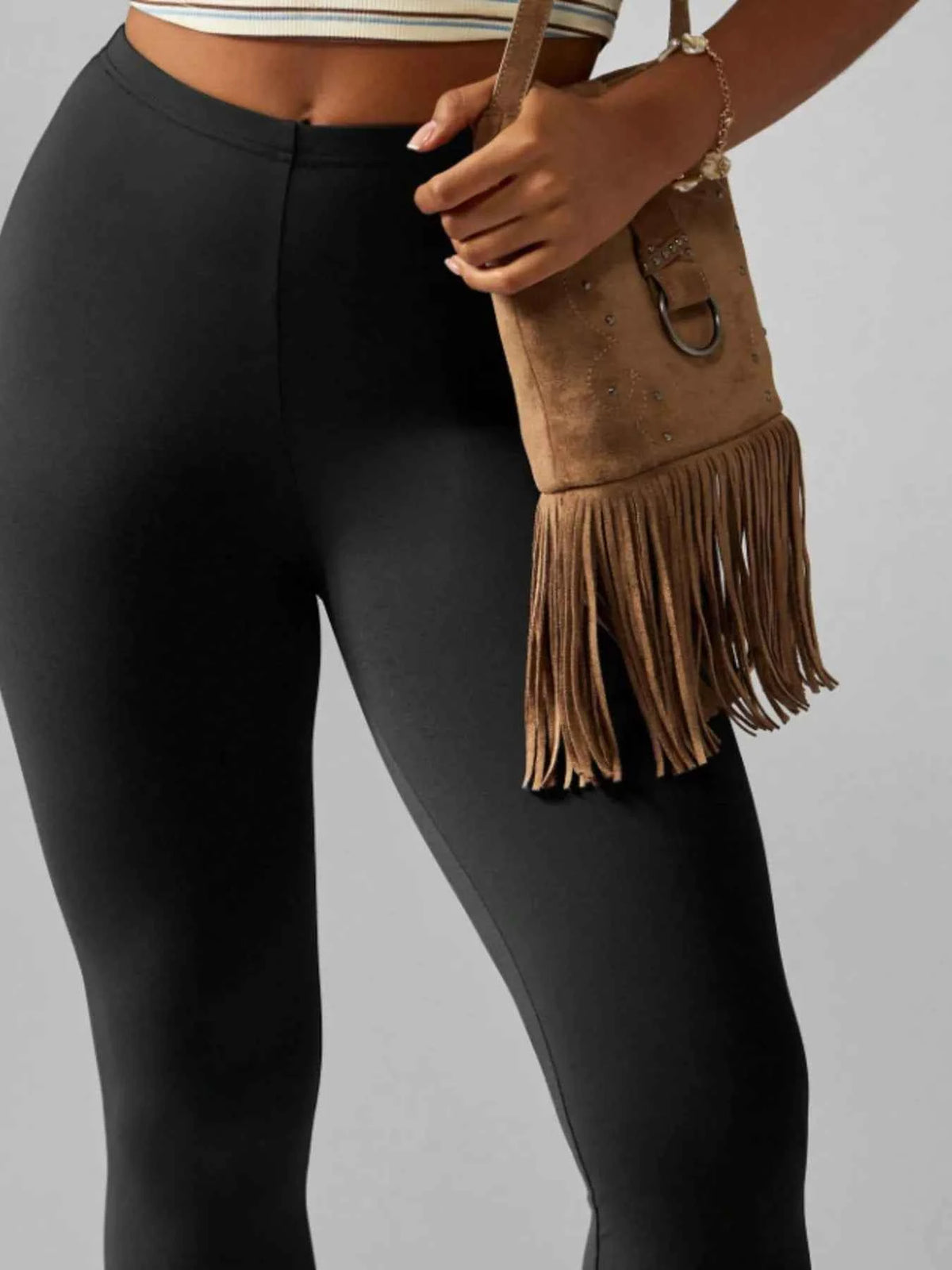 High-Waisted Active Capri Leggings for Ultimate Comfort and Style — view 2