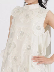 Floral Embellished Sleeveless Maxi Dress — view 6