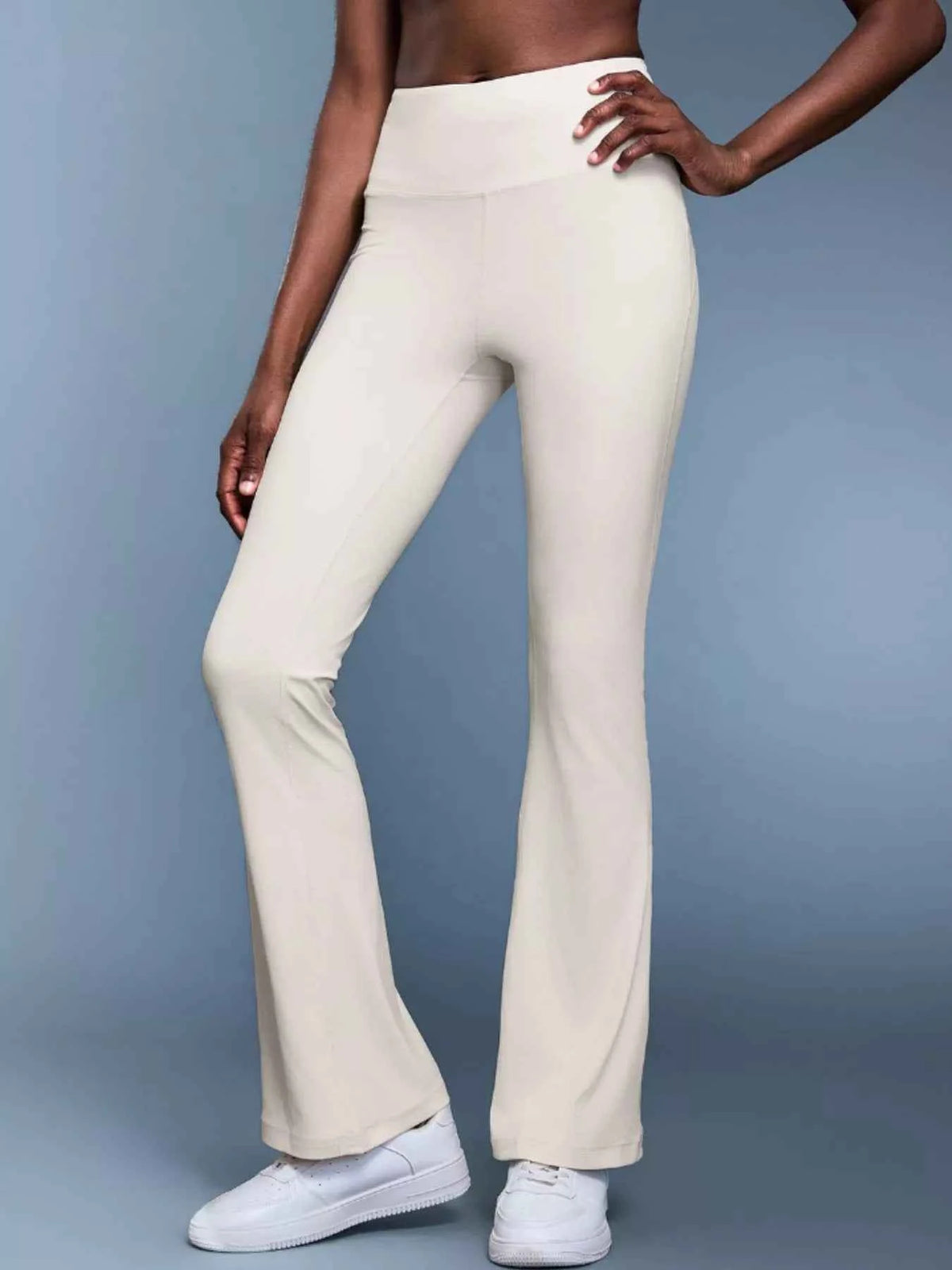 High-Waisted Flare Active Pants - Elevate Your Activewear Game — view 17