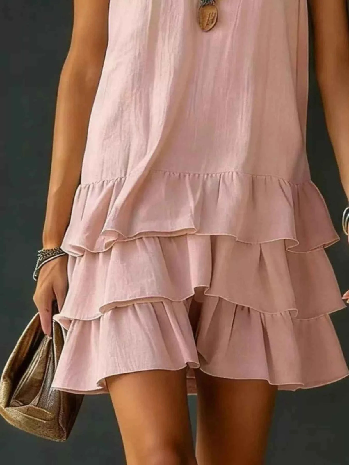 Stylish Ruffled Hem Dress - Elevate Your Summer Wardrobe — view 15