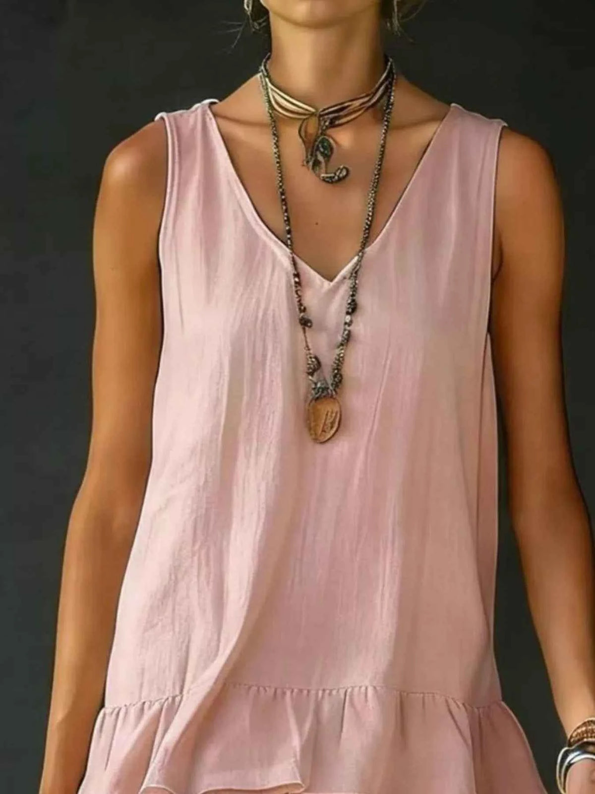 Stylish Ruffled Hem Dress - Elevate Your Summer Wardrobe — view 14