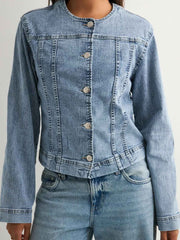 Classic Button-Down Denim Jacket - Timeless Style for Every Wardrobe — view 4