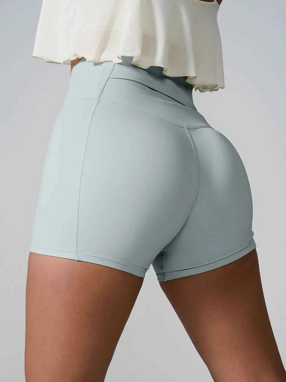 High Waist Active Shorts - Comfort Meets Performance — view 18
