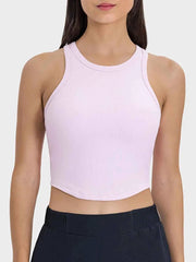 Round Neck Racerback Active Tank: Elevate Your Workout — view 8