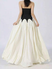Two Tone Tube Maxi Dress — view 5