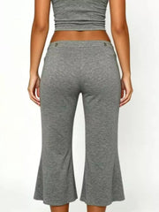 Mid Rise Capris Pants — view 12