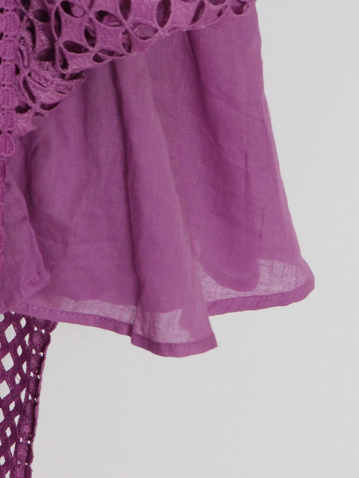Lace Long Sleeve Midi Dress — view 8