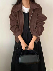 Zip Up Long Sleeve Jacket - Your Perfect Layering Essential — view 1