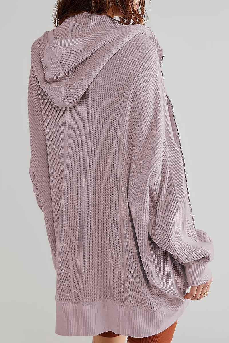 Zip-Up Long Sleeve Jacket for Stylish Comfort — view 2