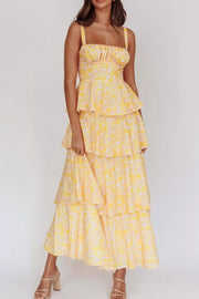 Floral Layered Maxi Dress — view 8