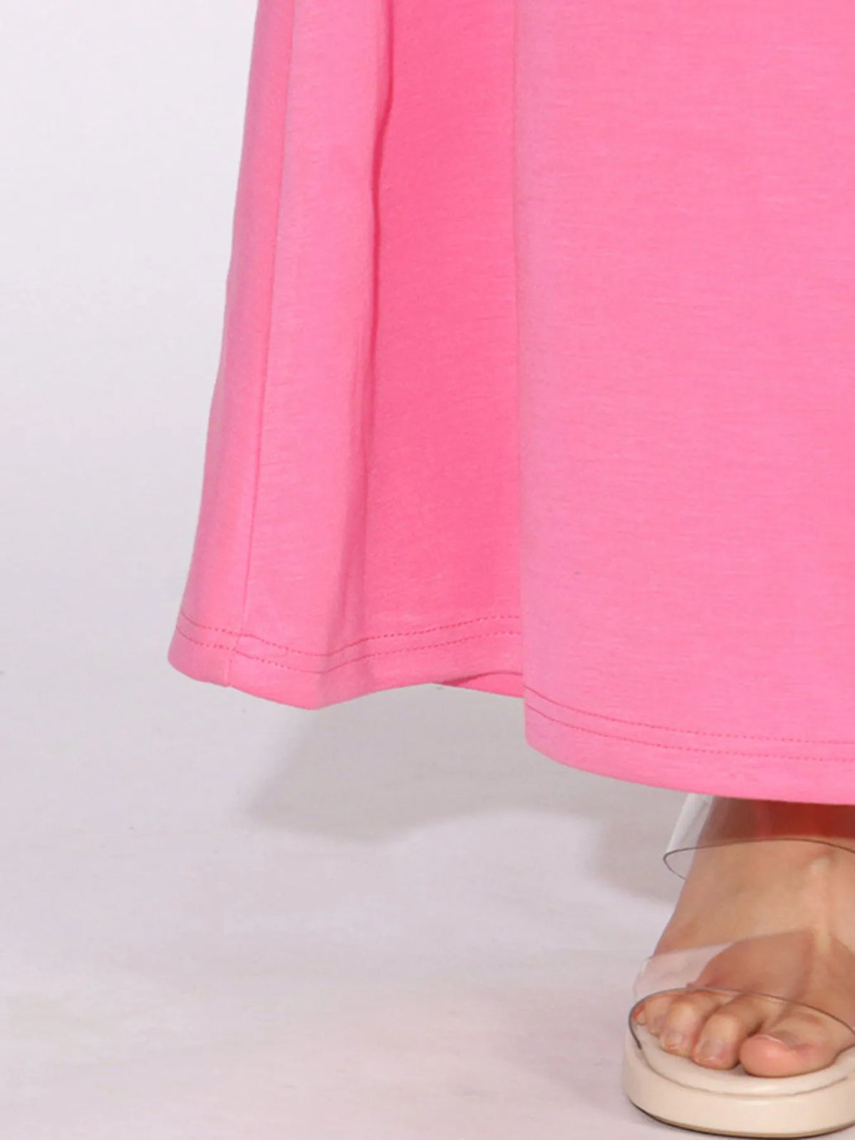 Floral Applique Long Sleeve Maxi Dress — view 9