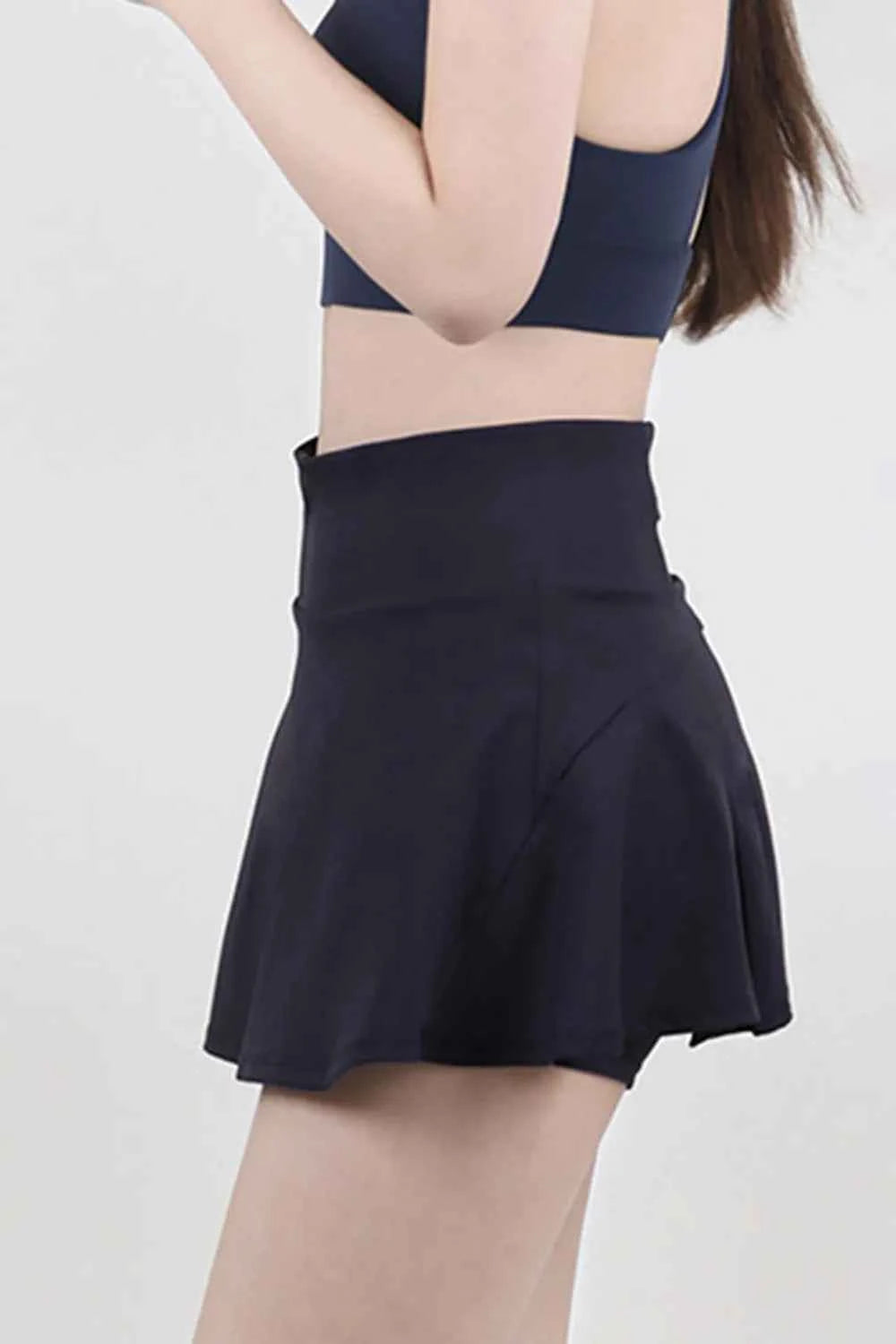 High Waist Pleated Active Skirt - Elevate Your Activewear Game — view 14