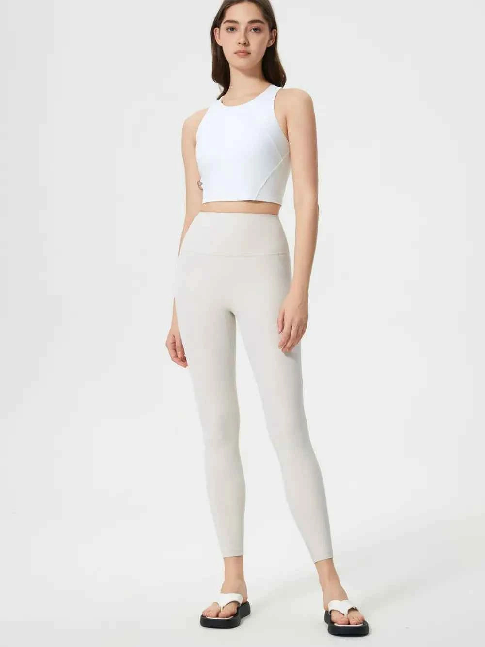 Wide Waistband Active Leggings for Ultimate Comfort & Performance — view 33