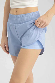 Elastic Waist Active Shorts - Comfort Meets Performance — view 3