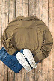 Half Zip Long Sleeve Sweatshirt — view 12