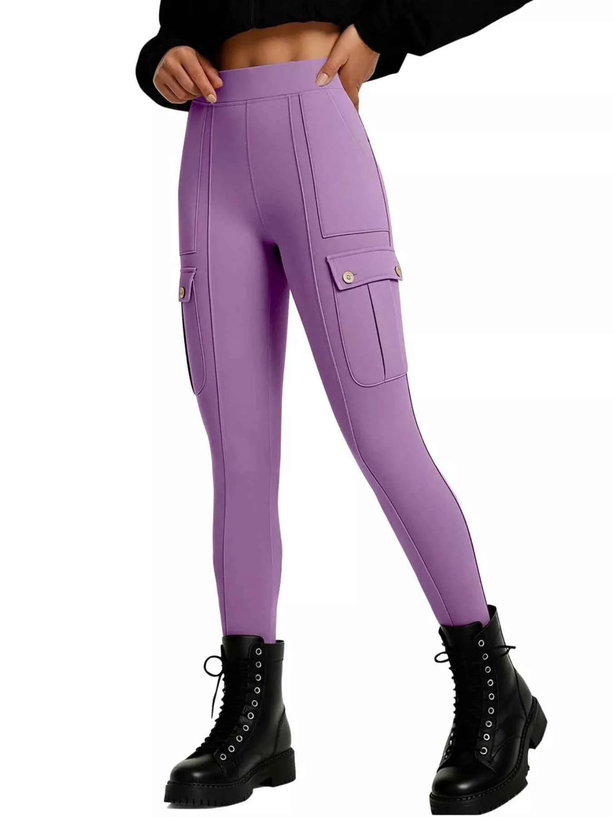High Waist Active Pants - Comfort Meets Style — view 18