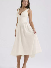 V-Neck Sleeveless Midi Dress — view 22