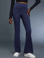 High-Waisted Flare Active Pants - Elevate Your Activewear Game — view 5