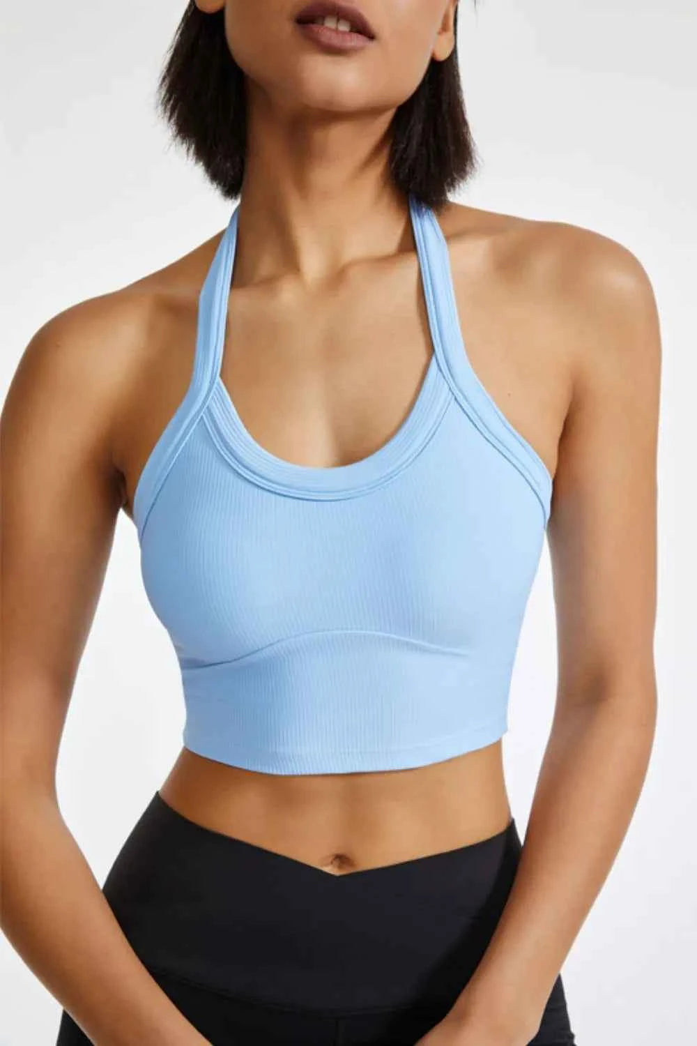 Halter Neck Active Cami - Your Perfect Workout Companion — view 1