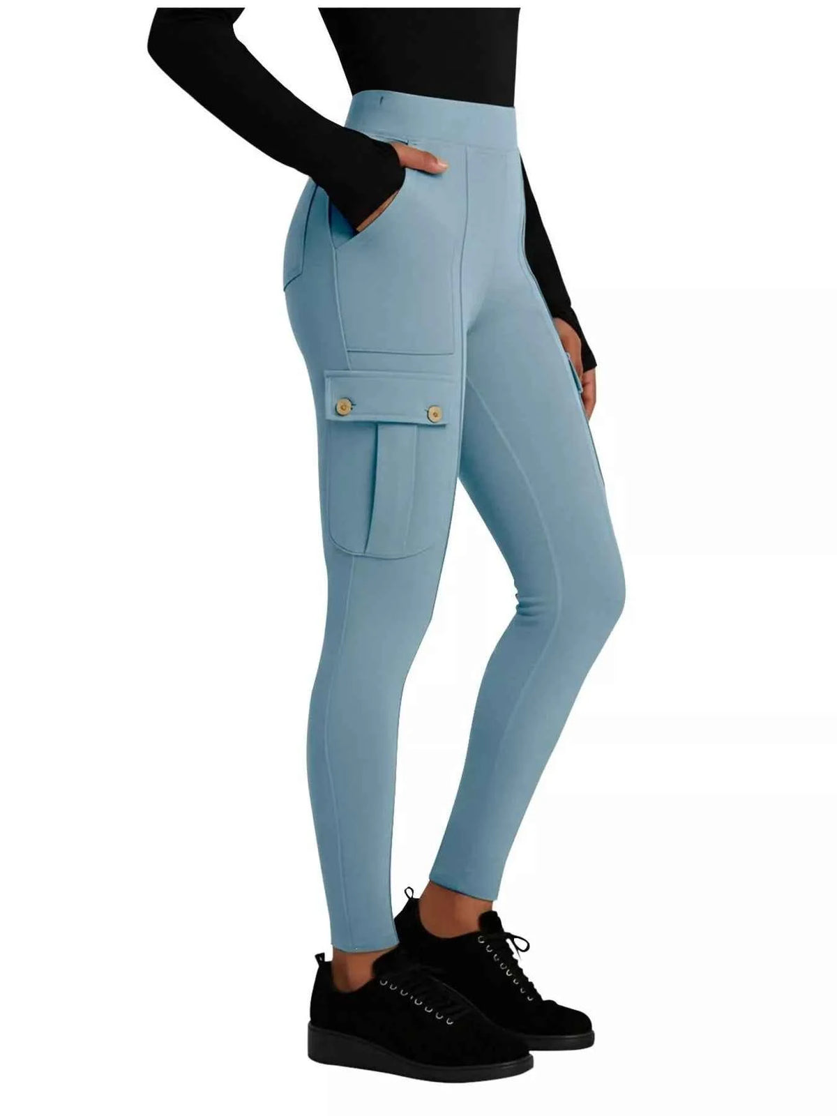 High Waist Active Pants - Comfort Meets Style — view 9