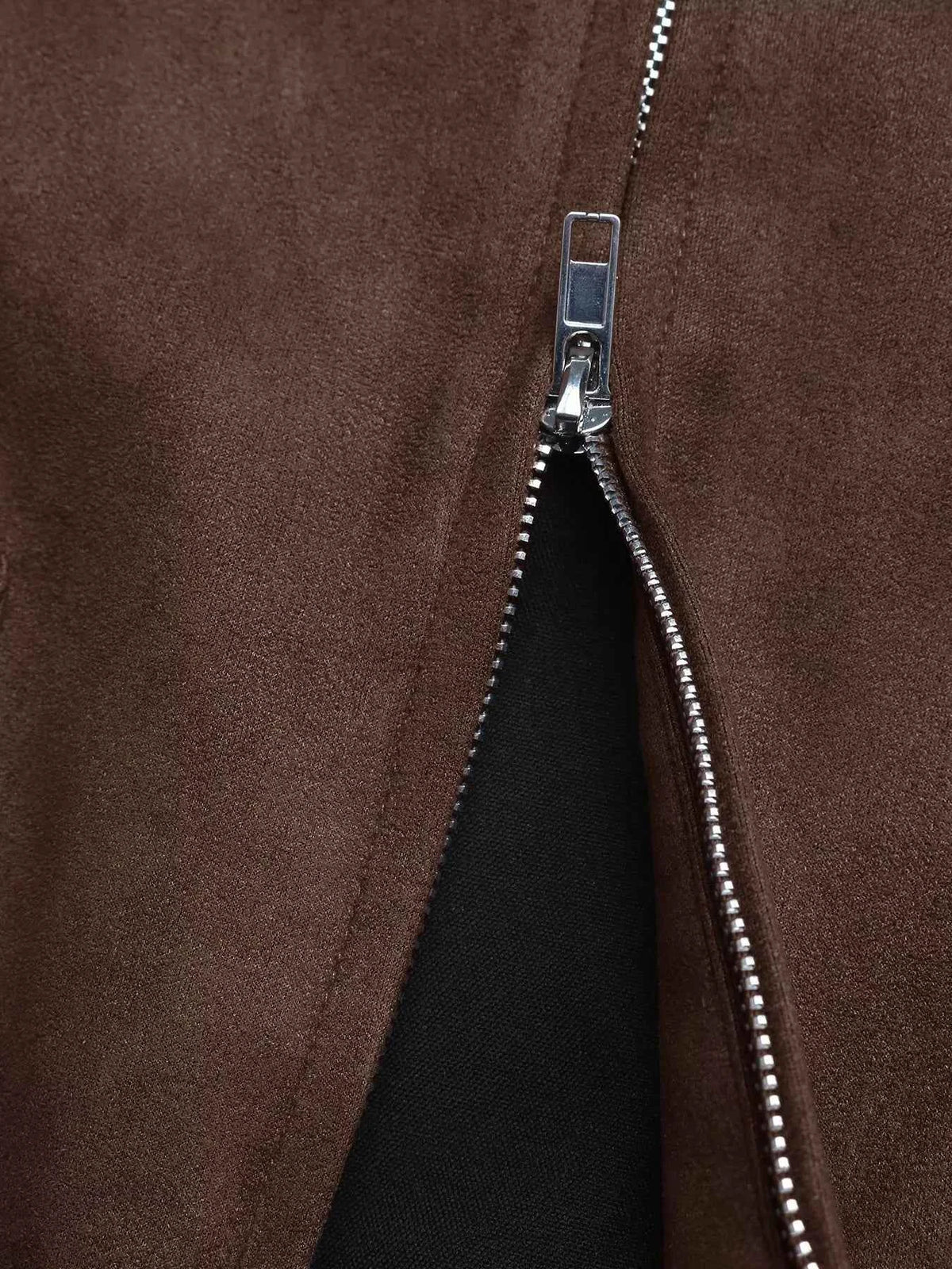Zip Up Long Sleeve Jacket - Your Perfect Layering Essential — view 4