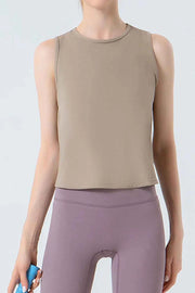 Round Neck Active Tank - Perfect Blend of Style and Comfort — view 7