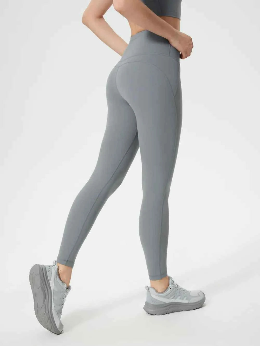 Wide Waistband Active Leggings for Ultimate Comfort & Performance — view 10