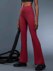 High-Waisted Flare Active Pants - Elevate Your Activewear Game — view 2