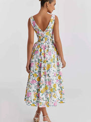V-Neck Sleeveless Midi Dress — view 5