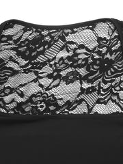 Lace Sleeve Square Neck Top — view 10