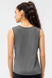 Cutout Reversible Active Tank: Versatile Comfort for Every Workout — view 13