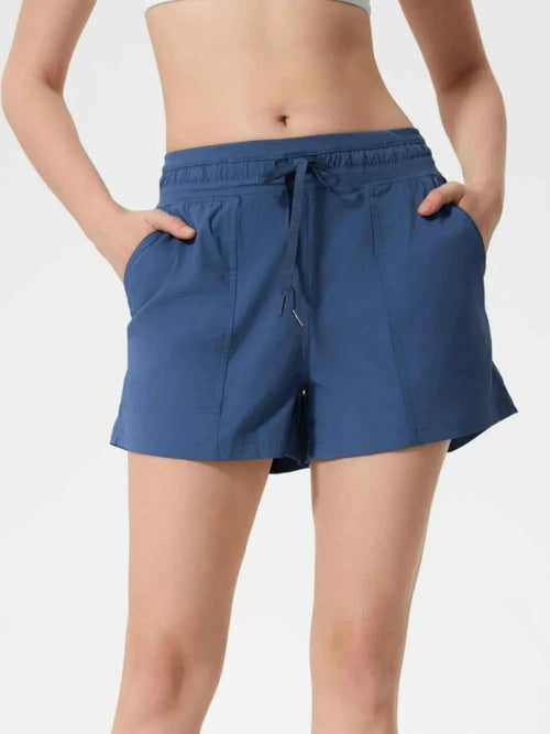Active Shorts with Pockets