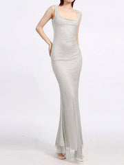 Backless Scoop Neck Maxi Dress — view 10