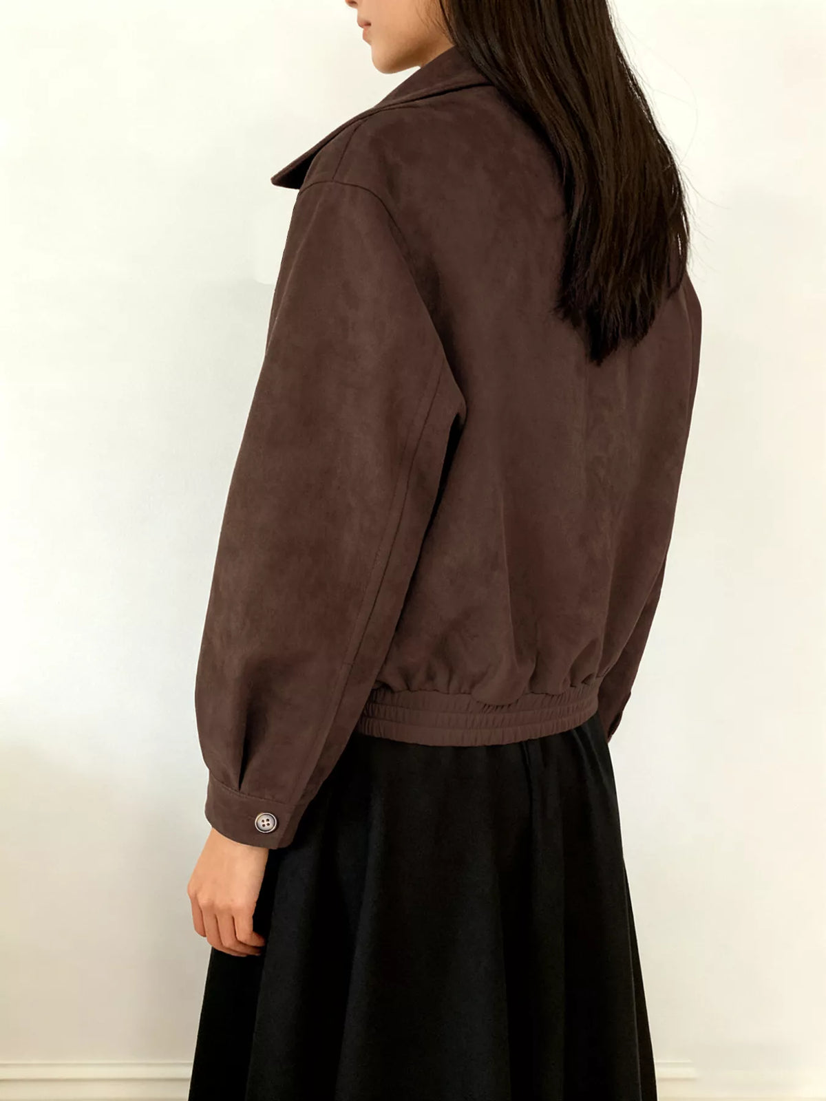 Zip Up Long Sleeve Jacket - Your Perfect Layering Essential — view 7